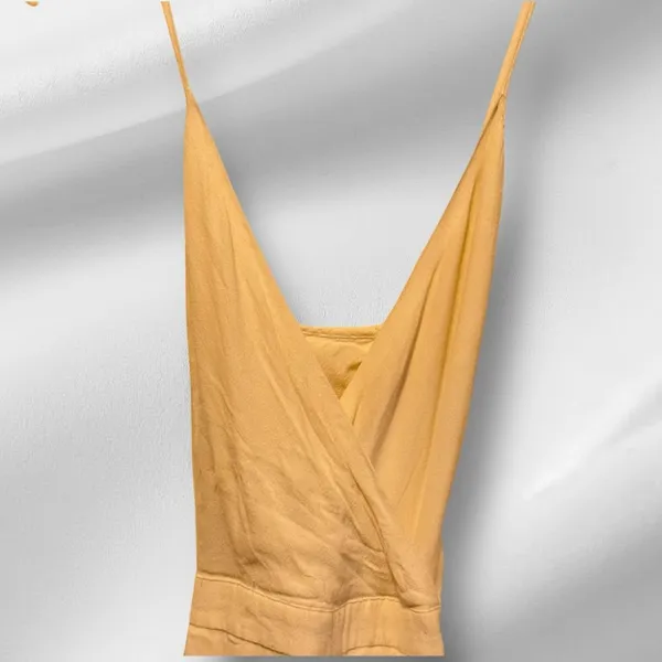 Lovers & Friends Elegant Wrap Cream‎ Mini Dress with Fringe - Image 2