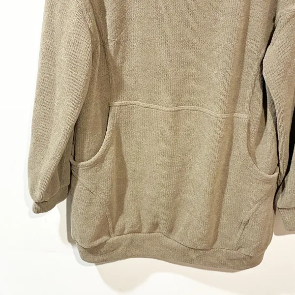 Free‎ People Green Ribbed Slouchy Cowl Neck Pullover Top Size XS - Image 2