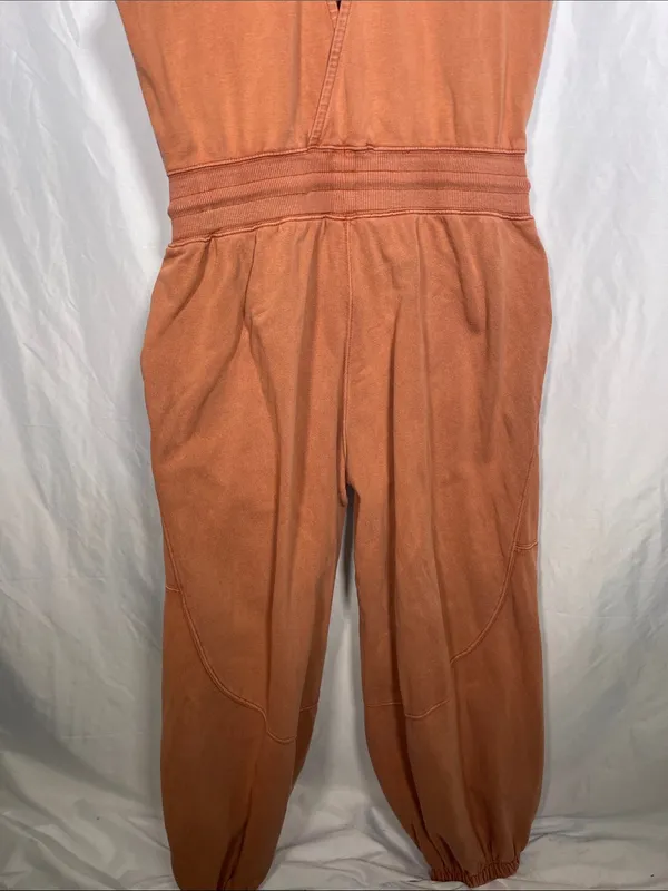 Free People Movement Womens Miss Me Yet Jumpsuit Oversized Small - Image 7