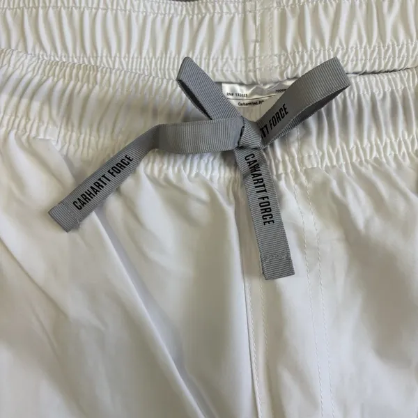 Carhartt White Pants Scrubs Women's Size 2XL Petite NEW C51213 Tech RN MD LPN - Image 2