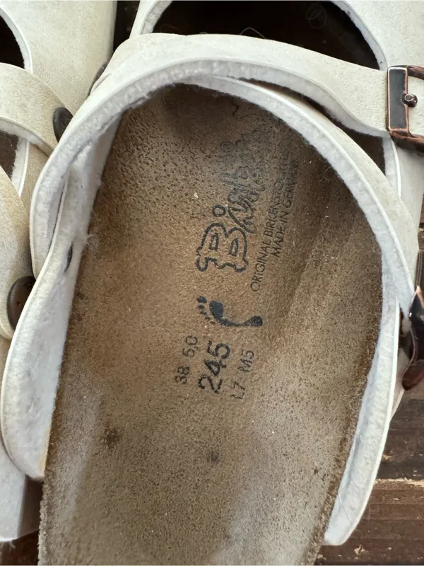 Birkenstock Birki's Dorian BF in Champagne Cream - Image 5