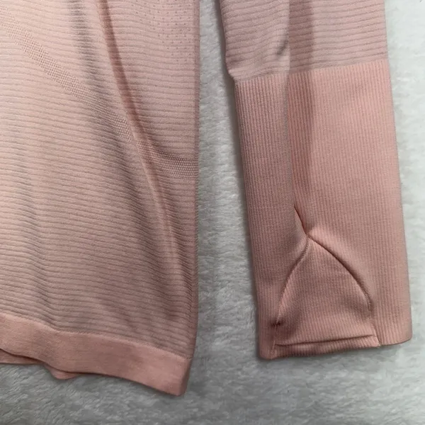 Lululemon Size 16 Swiftly Tech Long Sleeve 2.0 Pink Mist Activewear Top W3DFKS - Image 4
