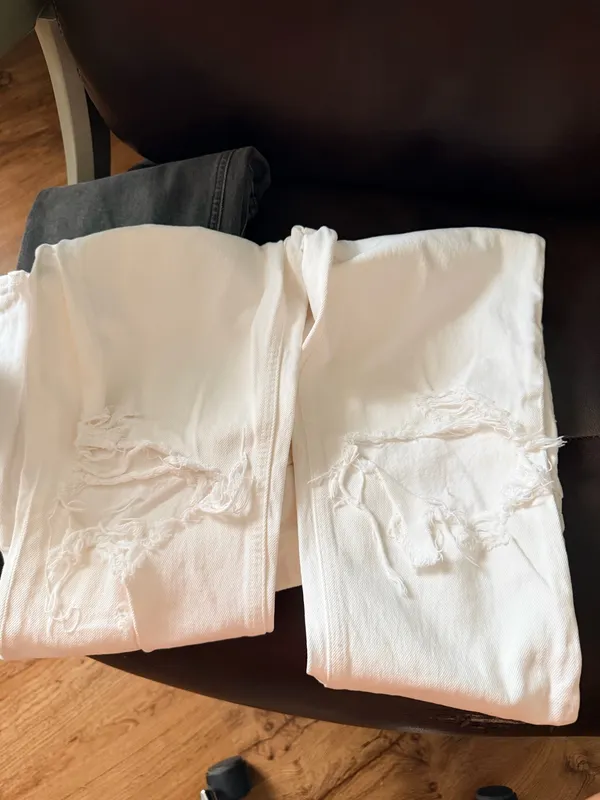 AGOLDE white jeans - Image 2