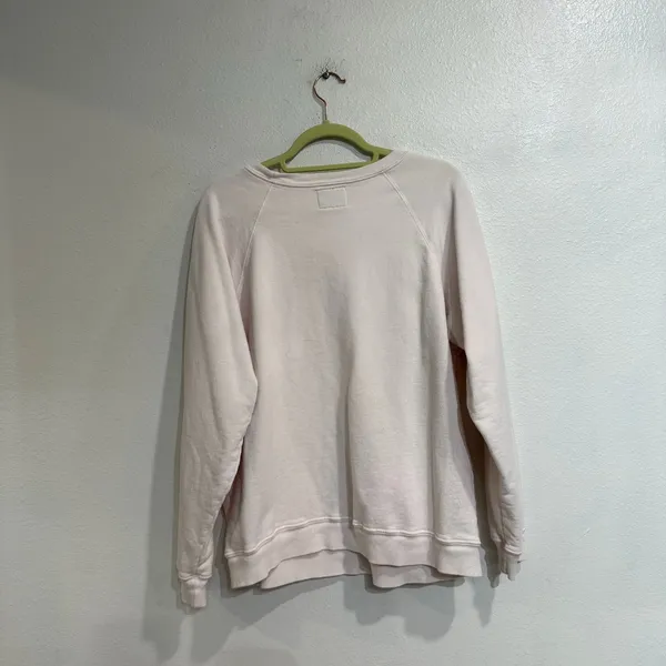 Retrobrand Ibiza Cream Blue Graphic Sweatshirt Sz S - Image 9