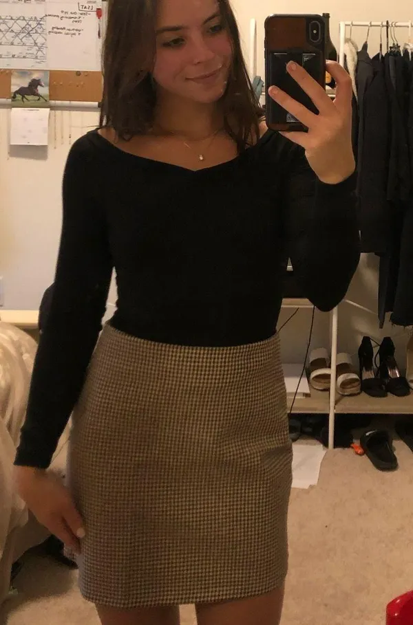 SheIn Plaid skirt - Image 2
