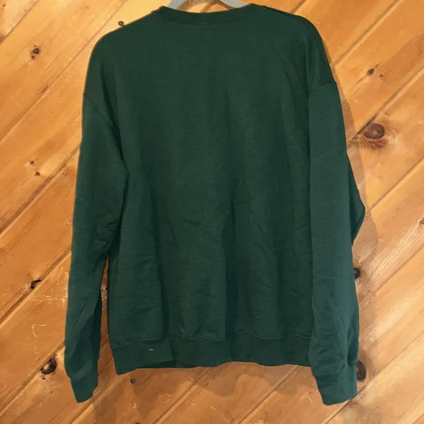 Mama floral graphic forest green pullover crewneck sweatshirt - Image 4