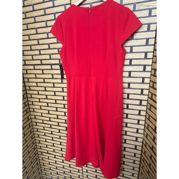 Donna Morgan Red Dress‎ Size 8 - Image 2