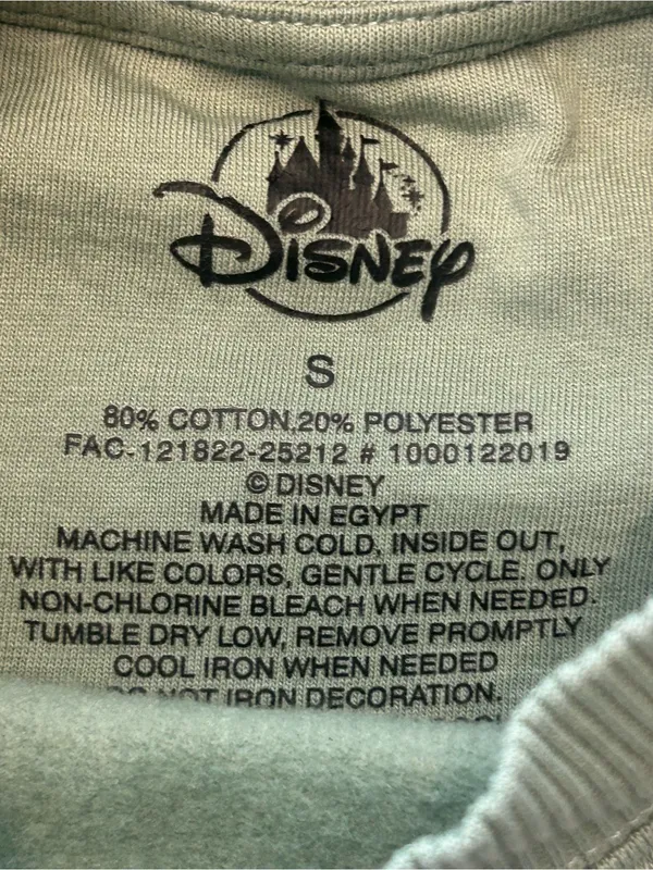 Disney Parks Christmas Sweatshirt S Tis The Season Mickey Minnie Cocoa Mint gree - Image 8