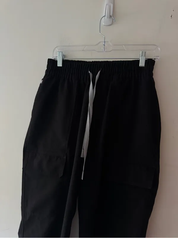 FIGS Classic Zamora Jogger Scrub Pants Black Women’s M Technical Collection - Image 2