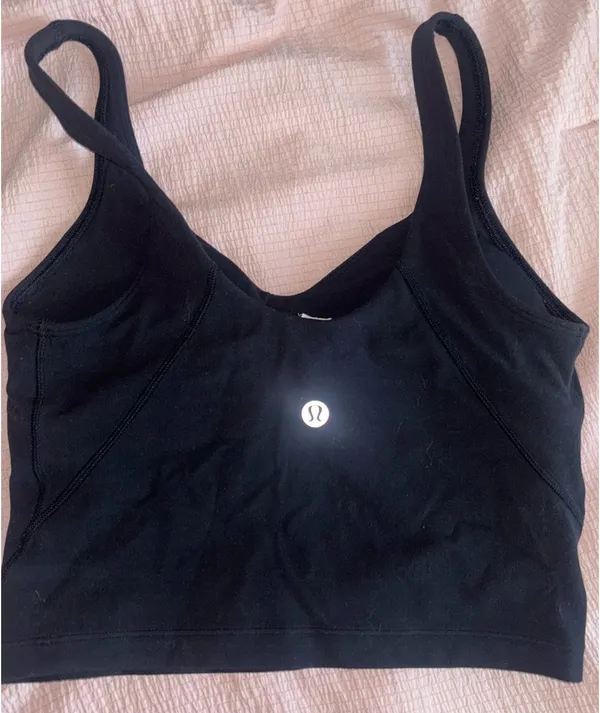 Lululemon Black Tank Top - Image 2