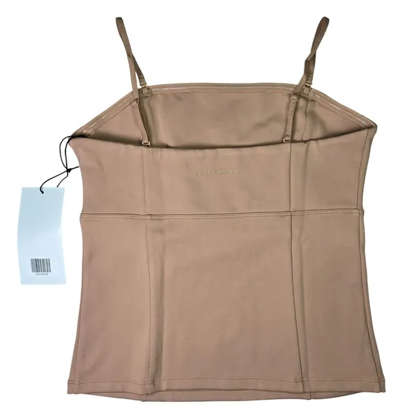 Girlfriend Collective Women Brown Cami Tank Top 3102-WS-MD Size Medium‎ NWT - Image 2