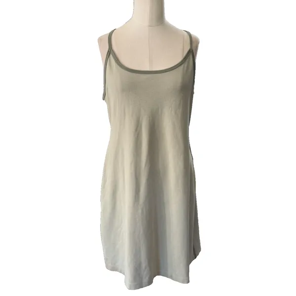 American Eagle Maddie Kenzie Ziegler Mini Dress Green Racerback Womens Large - Image 3