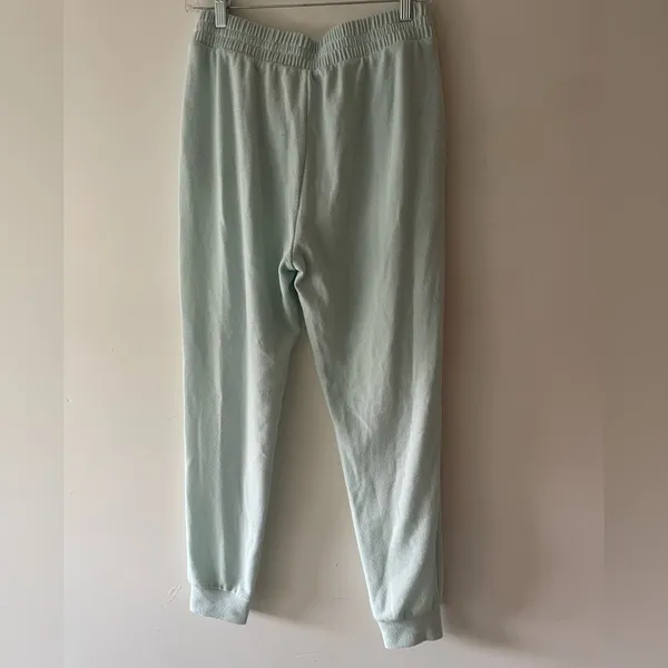 Victoria’s Secret Light Blue Glow‎ Waffle Henley Jogger Lounge Pants - Image 4