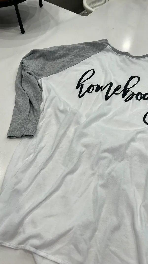 Women’s baseball shirt White Size L - Image 3