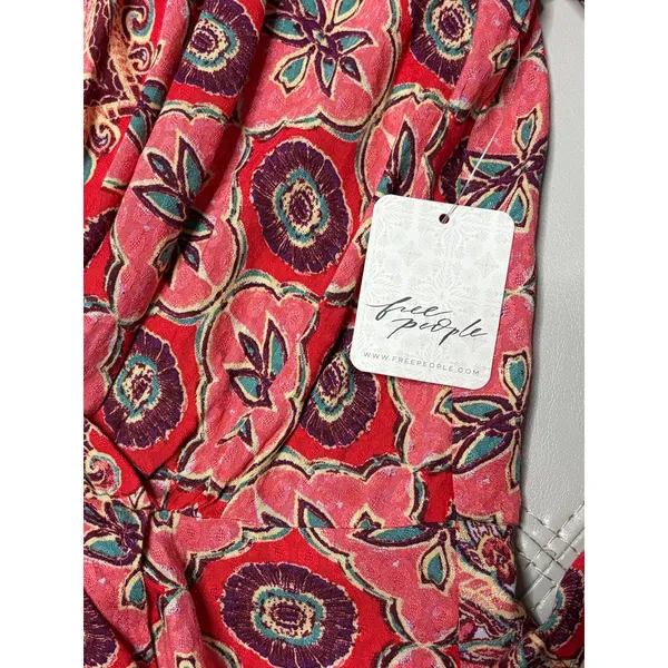 Free People Falling For You Long Sleeve Blouse size Small NEW - Image 11