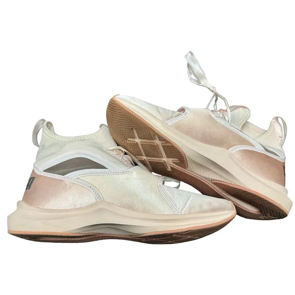 Puma Ignite Light Pink Athletic Sneakers Womens 8 Chic Gym Casual Shoes - Image 6
