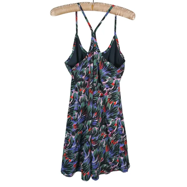 Outdoor Voices Womens Exercise Dress Size M Multicolor Floral Tennis Pickleball - Image 3