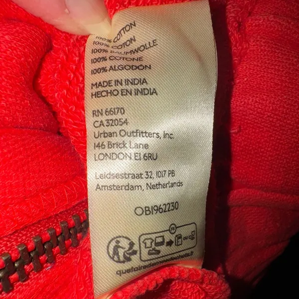 FREE PEOPLE Lucky Zip Up Slouchy Hoodie Jacket Size M New w/o Tag MSRP $148 SOO - Image 11