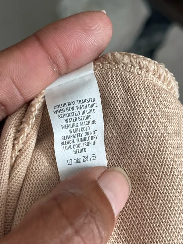 AERIE | Blush Pink Lightweight Oversized Lace-Up Pullover Hoodie Sz L - Image 9