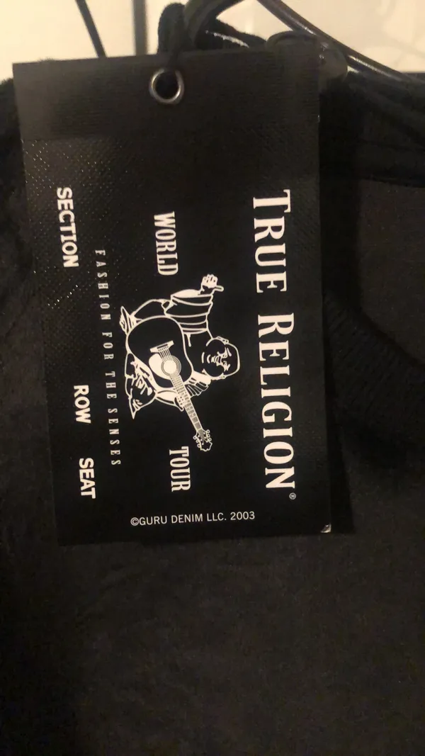 True Religion Velvet Sweatshirt - Image 4