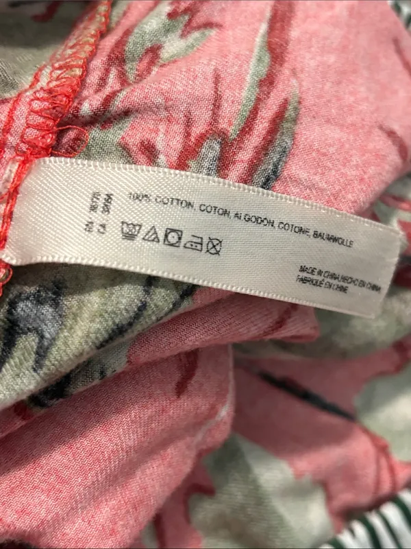 ANTHROPOLOGIE Lilka Doting Deer Red Flannel Sleep Pants Medium - Image 7