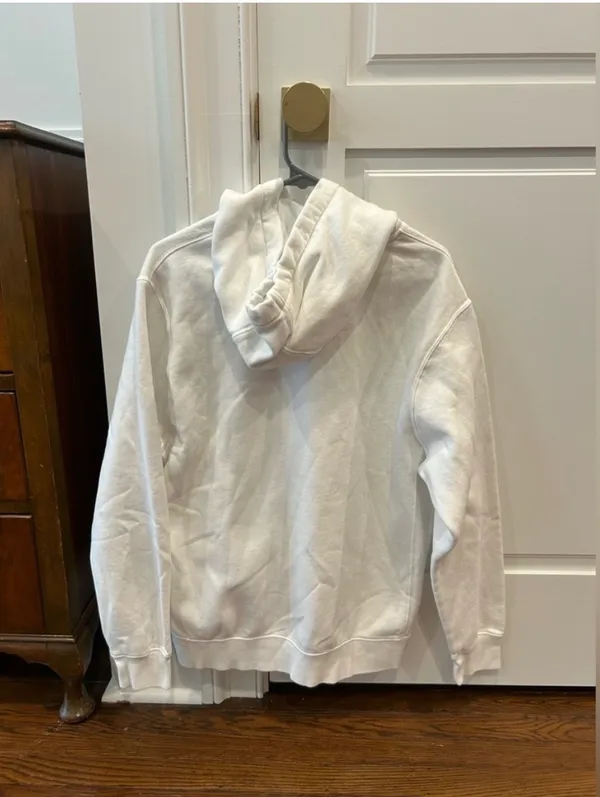 White Large Nike Sweatshirt - Image 2