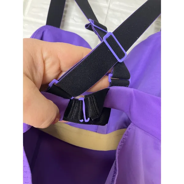 Lululemon athletica catch me tank power purple Running‎ athletic women's size 8 - Image 8