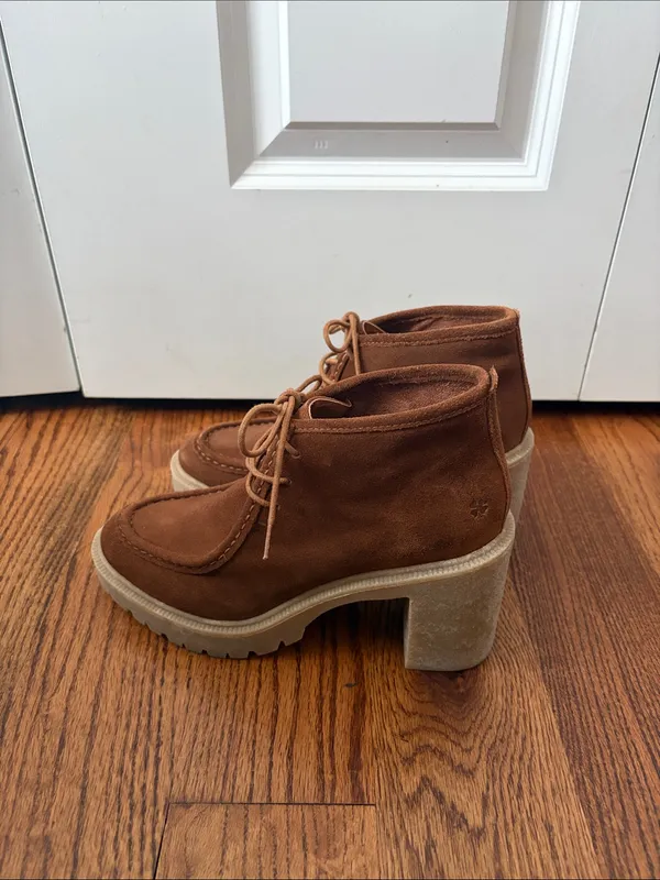 Lucky Brand Women's Hollia Lace-up Bootie Ankle Boot size 8 - Image 3