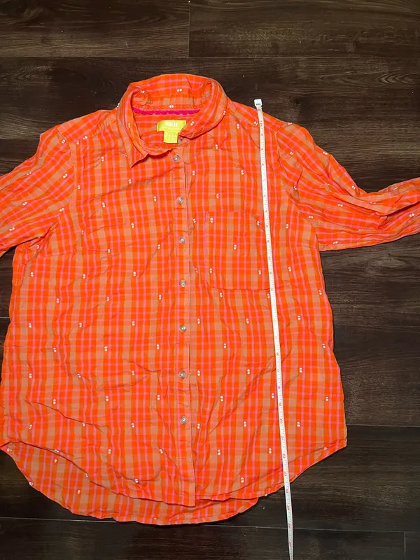 Maeve by Anthropologie Plaid Button down Size 12 - Image 6