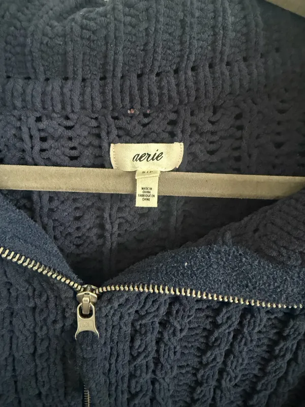Aerie Navy Sweater - Image 2