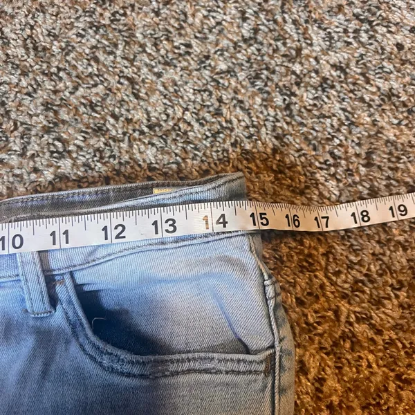 VERVET Los Angeles Womens Denim‎ Jeans Light Wash Distressed Frayed Hem Size 30 - Image 4