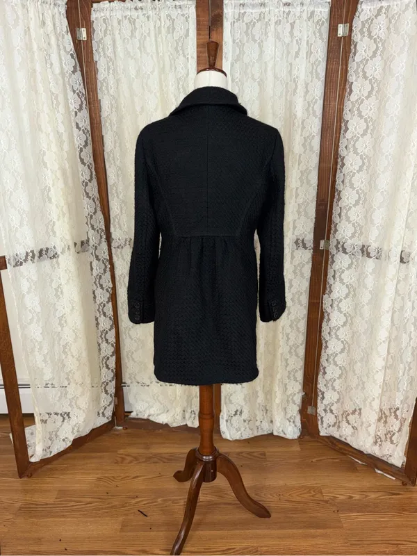 Gorgeous Ann Taylor Textured Wool Blend Peacoat - Image 4