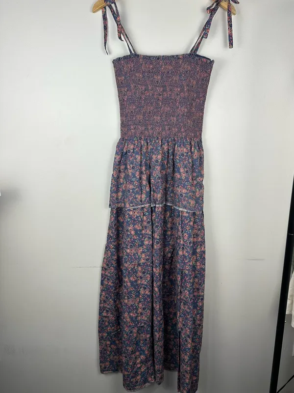 Loveshackfancy Caressa Tiered Floral Cottage‎ Farm Maxi Dress Women’s Sz Xs - Image 2