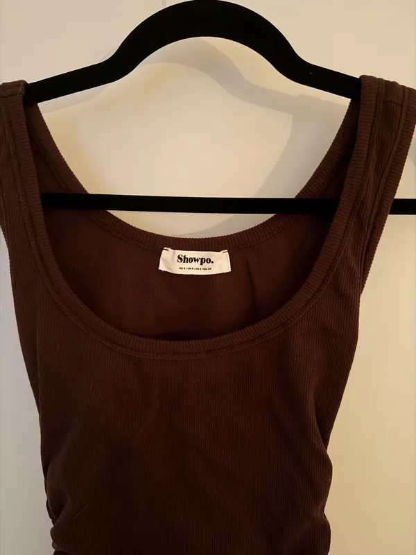 Showpo Brown Dress - Image 2