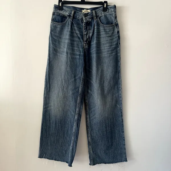 Madewell Tall Low-Slung Baggy Denim Jeans Size 26 - Image 2