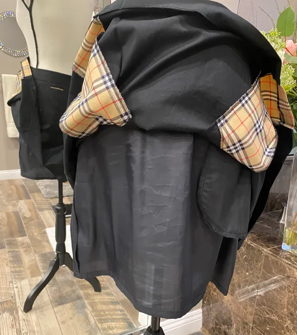 Burberry Golf Skirt Black Plaid - Image 8