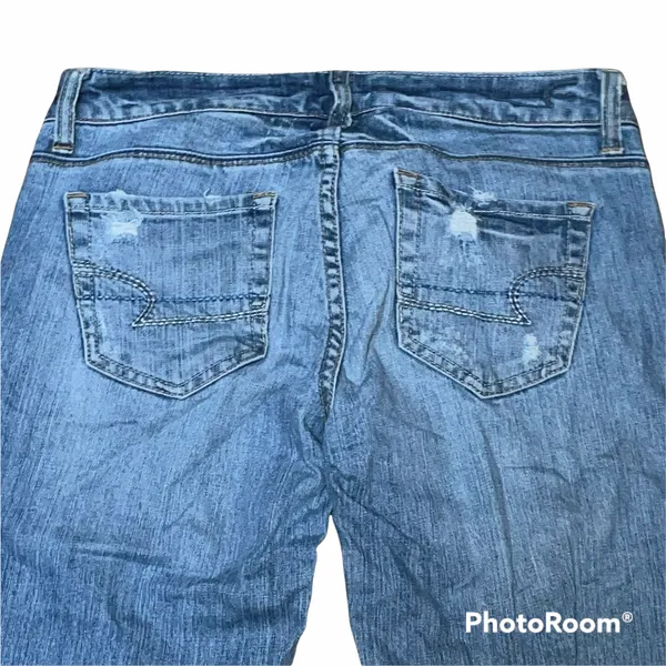 American Eagle Skinny 77 Distressed Jeans - Image 4