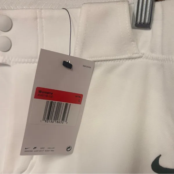 Nike White Softball Pants Size Large‎ - Image 7