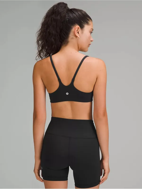 Lululemon Wunder Train Strappy Racer Bra Light Support, A/B Cup, Size 2 - Image 2