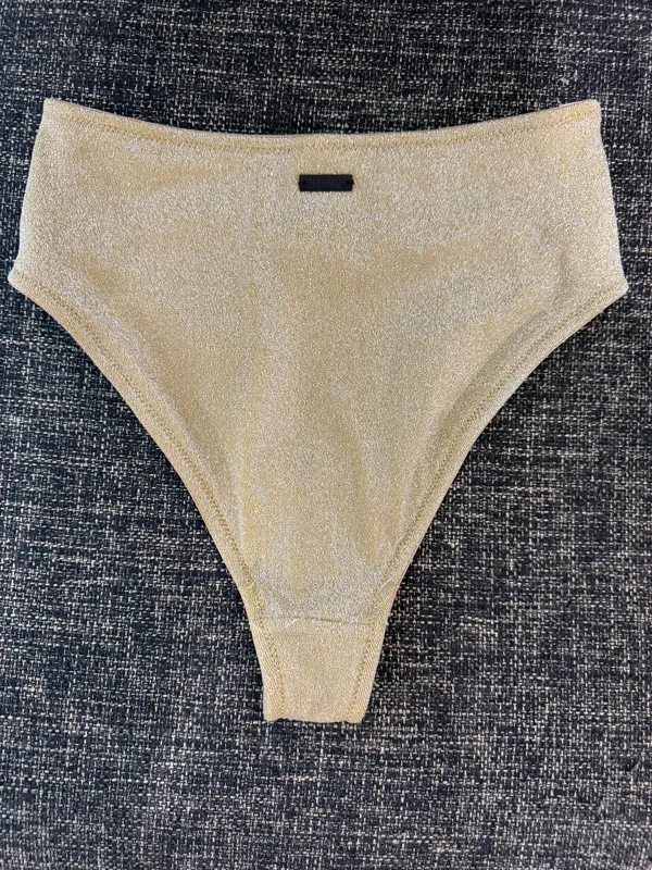 Triangl swim bottoms Gold - Image 2