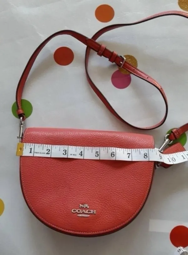 Coach NY Leather Ellen Crossbody Purse - Image 10
