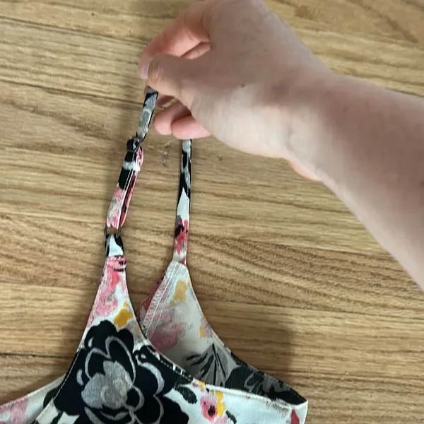 Abercrombie & fitch floral spaghetti strap tiered a line dress - Image 8