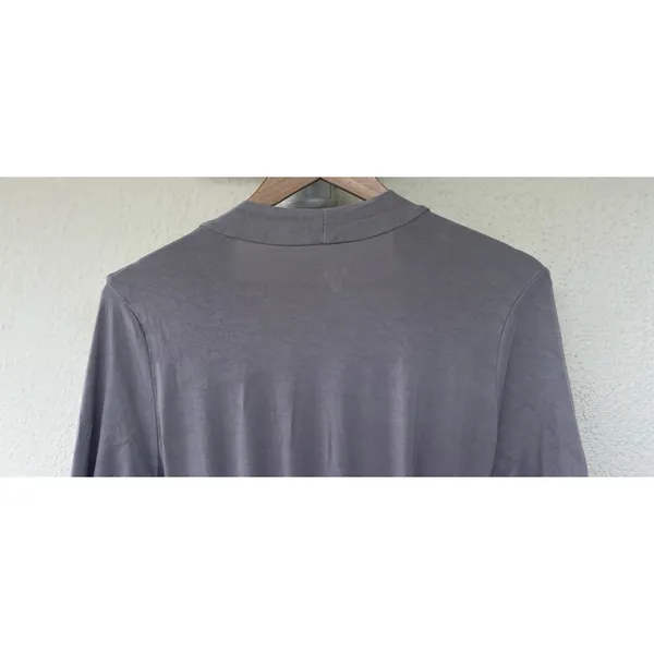 Kyte Living Women's XS/S Gray Bamboo Robe Baby Lounge Buttery Soft Lightweight - Image 4