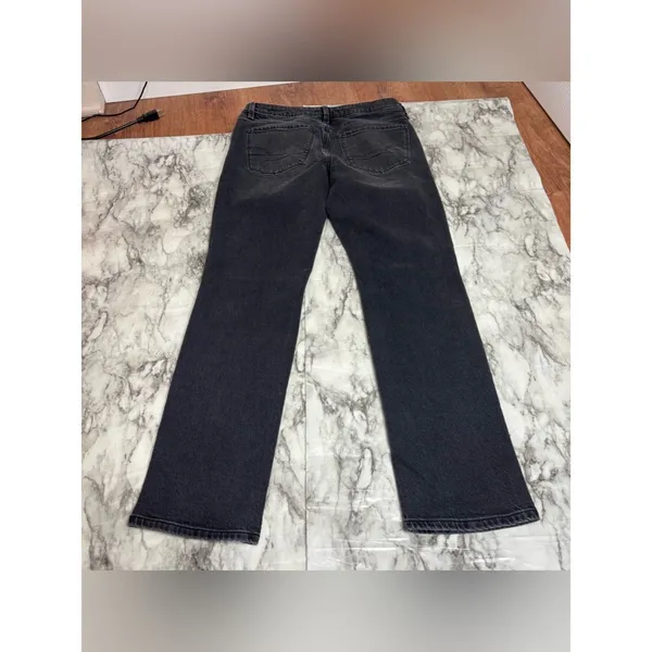 American Eagle Outfitters Black Denim Skinny Jeans high rise size 8 casual - Image 7