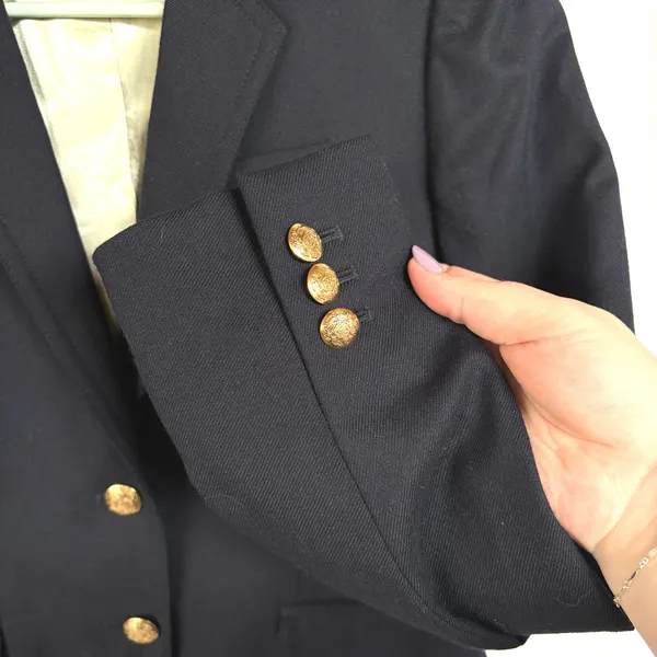J.Crew Original Schoolboy Navy Blazer Preppy Academia Old Money Jacket - Image 6