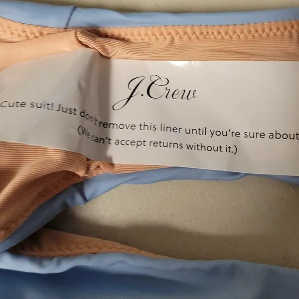 J Crew High-Leg Bikini Bottom Swim Womens‎ Size XS Blue Beach Vacation Cruise - Image 6