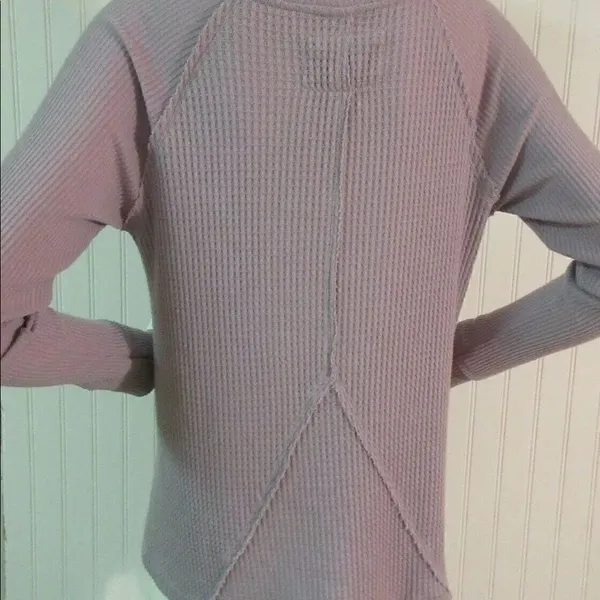 Anthropologie top by Maeve thermal look sz M - Image 2