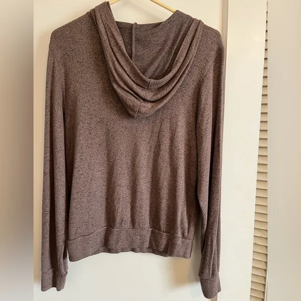 Gaze hooded sweater Brown - Image 2