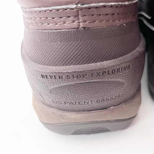 THE NORTH FACE Brown Chilkat lll Heat Seeker Mid Calf Fur Trim Boots 8.5 Winter - Image 5