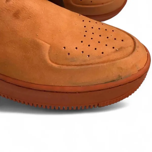 Nike Air Force 1 One Lover XX Cinder Orange Slip On Clogs Chunky Platform Lug Sole Mules Sneakers Trainers Size 7.5 AO1523 - Image 7